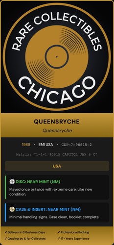 Queensryche – Queensryche (1988)