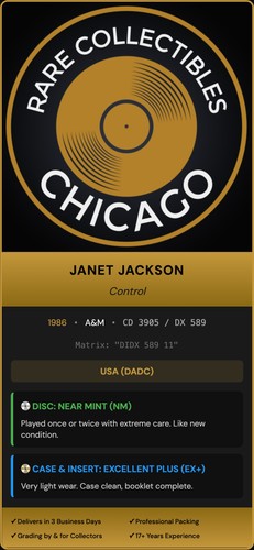 Janet Jackson – Control [DADC PRESS]