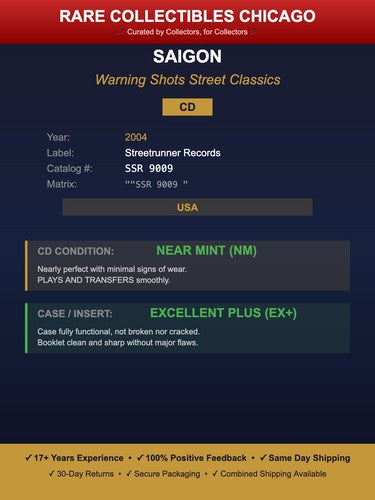 Saigon – Warning Shots Street Classics (2004) [USA PRESS]