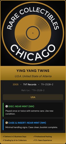 Ying Yang Twins – U.S.A. United State of Atlanta (2005) [USA PRESS]