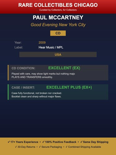 Paul McCartney – Good Evening New York City 2 (Digipak, CD/DVD) (2009)