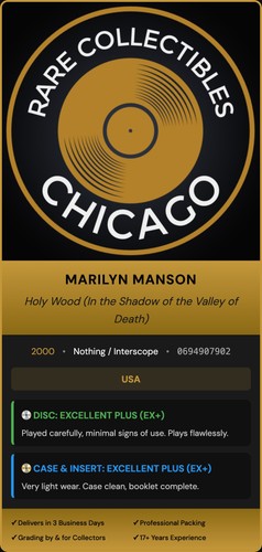 Marilyn Manson – Holy Wood (2000)