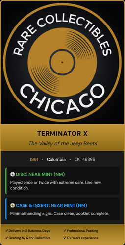Terminator X – The Valley of the Jeep Beets (1991) [USA PRESS]
