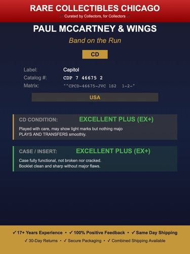 Paul McCartney & Wings – Paul McCartney Wings Band On The Run