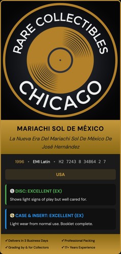Mariachi Sol De México – Mariachi Sol De Mexico La Nueva Era Jose Hernandez [ORIGINAL USA PRESS]