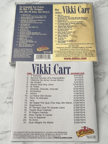 Vikki Carr – En Español Los Exitos De Hoy Y De Siempre [ORIGINAL USA PRESS]