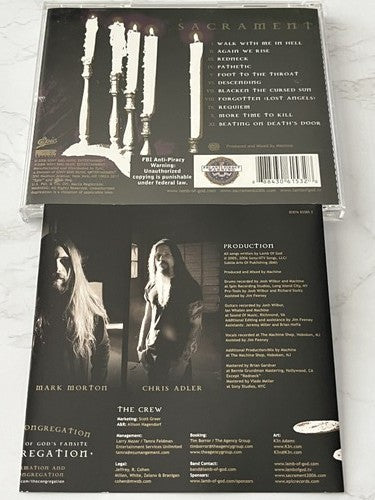 Lamb of God – Sacrament [ORIGINAL USA PRESS]