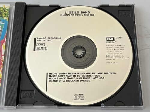 J. Geils Band – The J. Geils Band Flashback The Best Of [DADC PRESS]