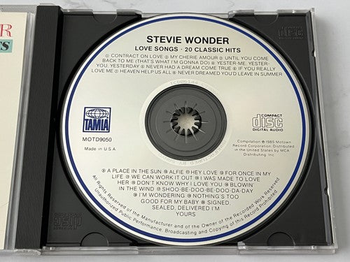 Stevie Wonder – Love Songs 20 Classic Hits [JAPAN PRESS]
