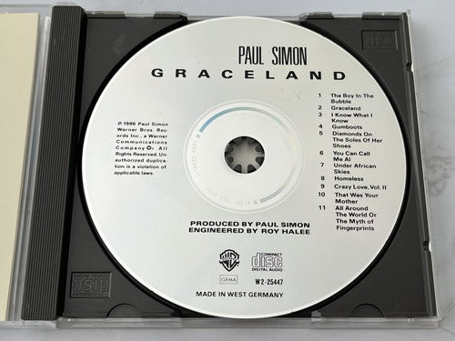 Paul Simon – Graceland [W GERMANY TARGET ERA]
