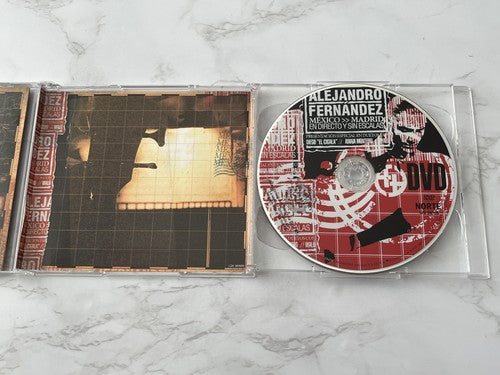 Alejandro Fernández – Alejandro Fernandez Mexico Madrid En Directo Y Sin Escalas (CD/DVD) [ORIGINAL USA PRESS]
