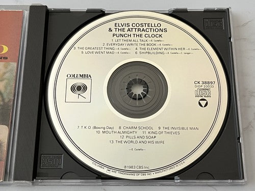 Elvis Costello And The Attractions – Punch The Clock [DADC PRESS]
