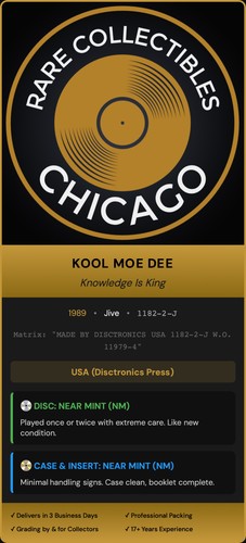 Kool Moe Dee – Knowledge Is King (1989)