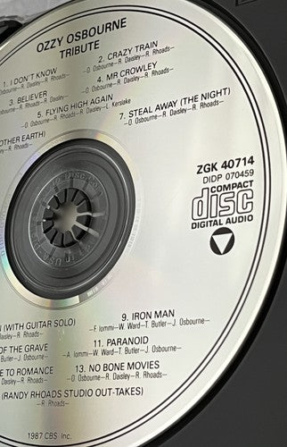 Ozzy Osbourne – Randy Rhoads Tribute