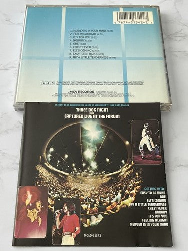 Three Dog Night – Captured Live At The Forum