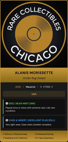 Alanis Morissette – Under Rug Swept [ORIGINAL USA PRESS]