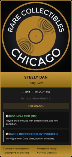 Steely Dan – Katy Lied [DADC PRESS]