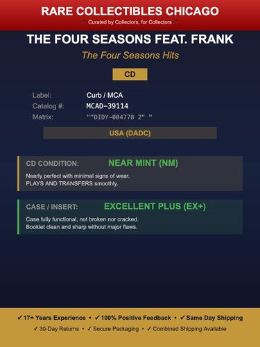 The Four Seasons feat. Frankie Valli – The Four Seasons Hits