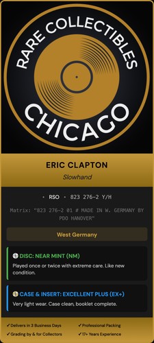 Eric Clapton – Slowhand [GERMAN PRESS]