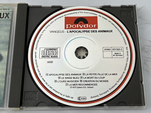 Vangelis – L'Apocalypse Des Animaux [W GERMANY TARGET ERA]