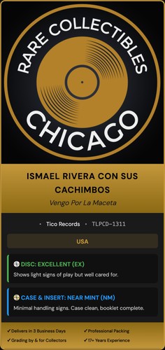 Ismael Rivera Con Sus Cachimbos – Ismael Rivera Vengo Por La Maceta [ORIGINAL USA PRESS]