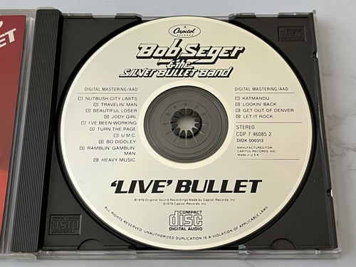 Bob Seger & The Silver Bullet Band – Live Bullet [DADC PRESS]