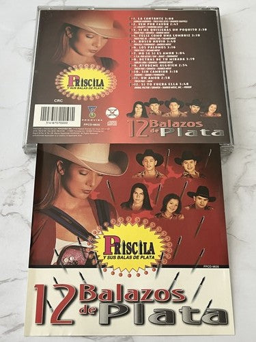 Priscila Y Sus Balas De Plata – 12 Balazos De Plata [ORIGINAL USA PRESS]