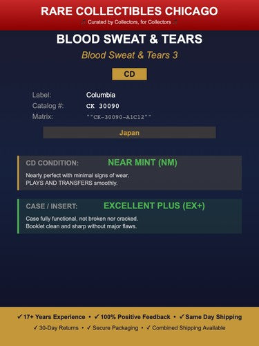 Blood Sweat & Tears – 3 [JAPAN PRESS]