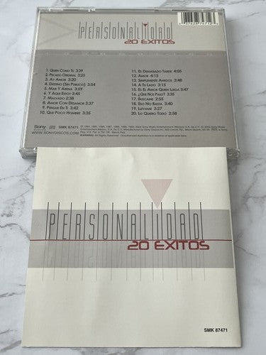 Ana Gabriel – Personalidad 20 Exitos [ORIGINAL USA PRESS]