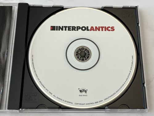 Interpol – Antics [ORIGINAL USA PRESS]