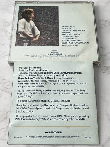 The Who – Who's Next (1984) [JAPAN PRESS]