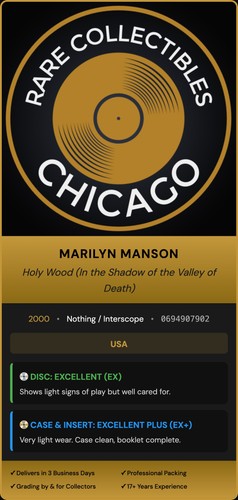 Marilyn Manson – Holy Wood (2000)