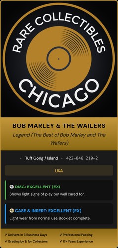 Bob Marley & The Wailers – Legend