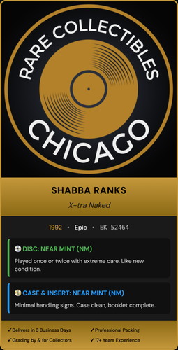Shabba Ranks – X-tra Naked (1992) [USA PRESS]