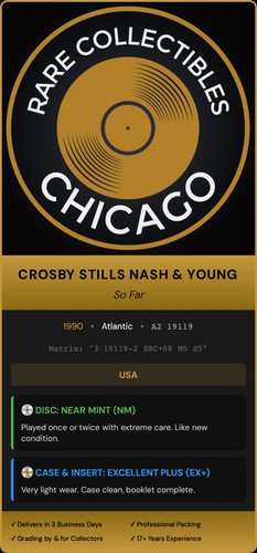 Crosby Stills Nash & Young – So Far (1990)