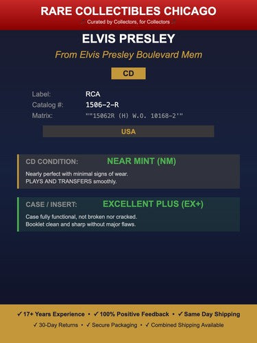 Elvis Presley – Boulevard Memphis Tennessee