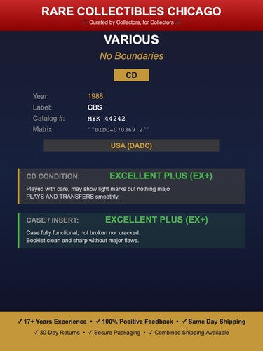 No Boundaries (1988)