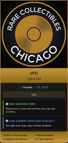 UFO – Lights Out