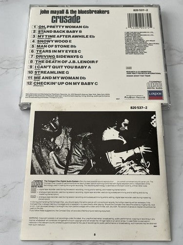 John Mayall & The Bluesbreakers – John Mayall Bluesbreakers Crusade (1987)