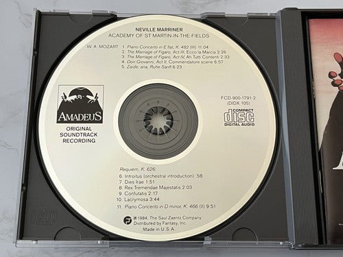 Neville Marriner / Academy Of St Martin-In-The-Fields – Amadeus Soundtrack [DADC PRESS]