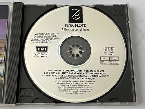 Pink Floyd – A Momentary Lapse Of Reason (1987) [GERMAN PRESS]