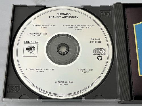 Chicago – Transit Authority [JAPAN TARGET ERA]