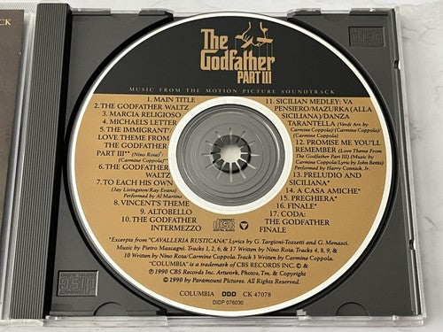 The Godfather Part III Original Soundtrack (1990)