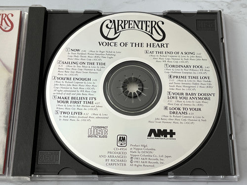 Carpenters – Voice of the Heart (1985) [JAPAN PRESS]