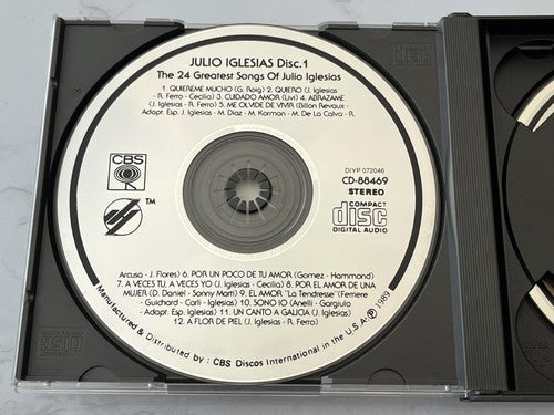 Julio Iglesias – The 24 Greatest Songs [ORIGINAL USA PRESS]