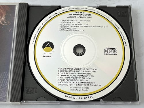 Warren Zevon – A Quiet Normal Life