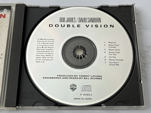 Bob James / David Sanborn – Double Vision [JAPAN TARGET ERA]