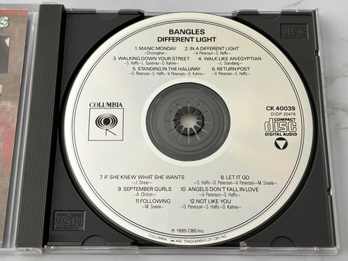 Bangles – Different Light [DADC PRESS]