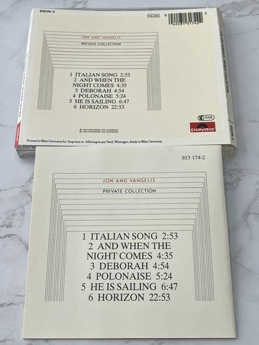 Jon And Vangelis – Private Collection [W GERMANY TARGET ERA]