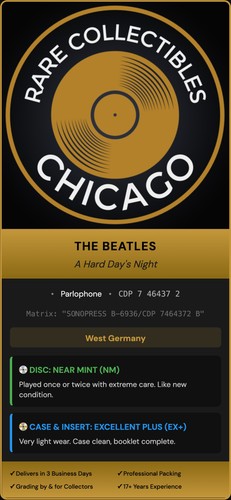 The Beatles – A Hard Day's Night [W GERMANY TARGET ERA]